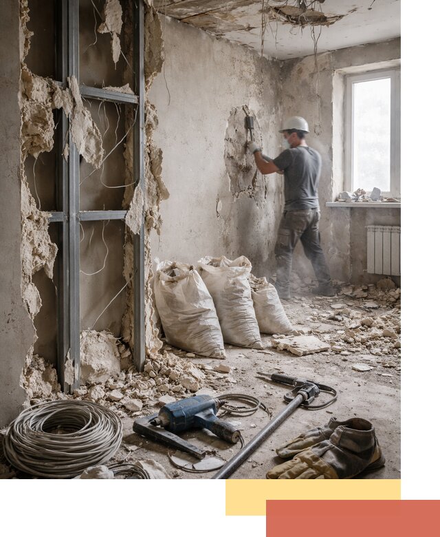 Профессиональный демонтаж зданий и конструкций в Курске