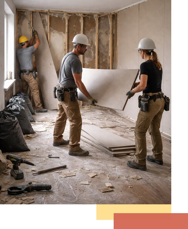 Демонтаж стеновых панелей в Курске быстро и аккуратно