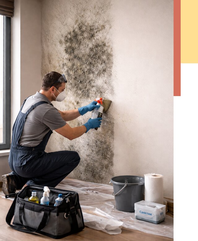 Удаление плесени со стен в Курске от 2241 руб. — быстро и недорого | ОТДЕЛОЧНИК-Кус