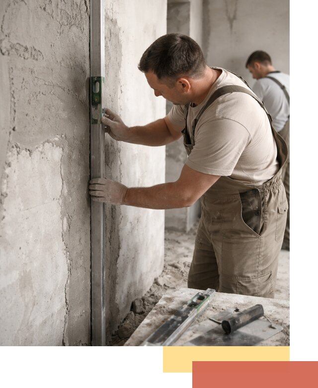 Установка штукатурных маяков в Курске с гарантией качества