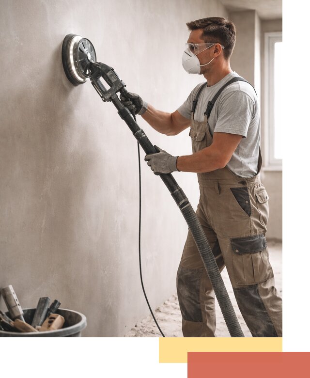 Профессиональная шлифовка стен в Курске быстро и качественно