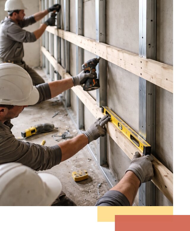 Устройство обрешетки под панели в Курске