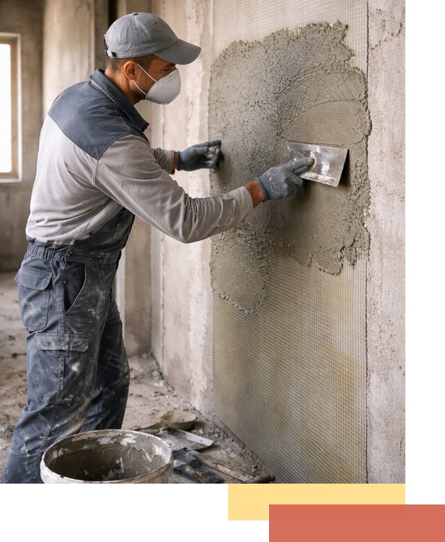 Штукатурка стен по сетке в Курске под ключ качественно и быстро