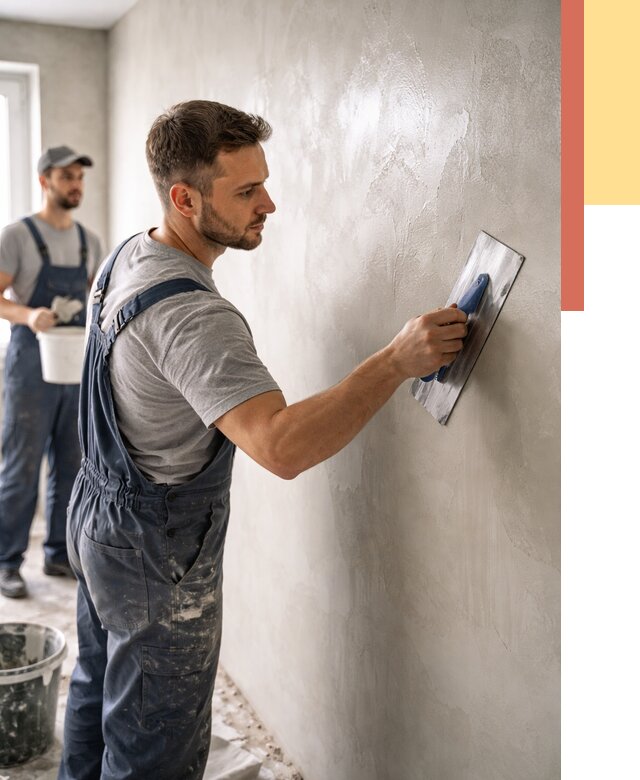 Глянцевание штукатурки стен в Курске от 7818 руб. — услуги и затирка | ОТДЕЛОЧНИК-Кус