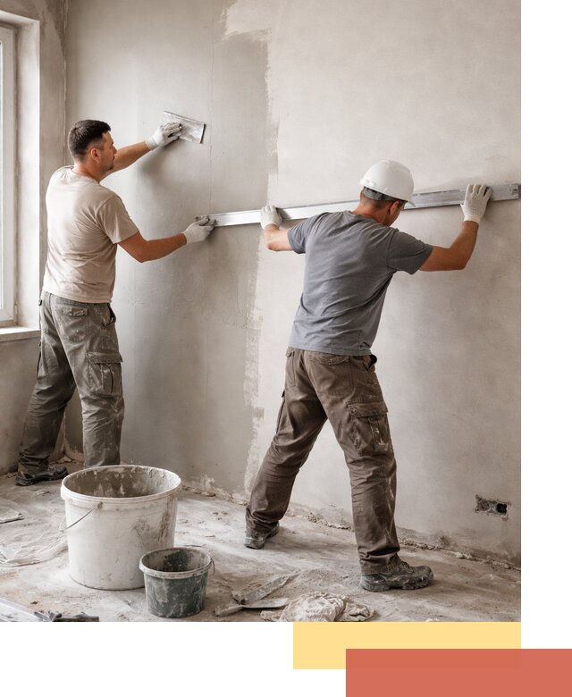 Штукатурка стен под покраску в Курске качественно и быстро