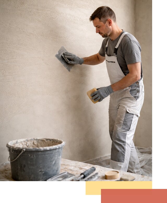 Декоративная штукатурка травертин в Курске для стен и потолков