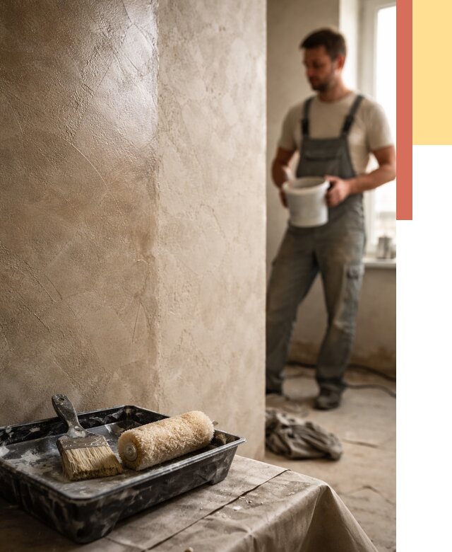 Нанесение воска на штукатурку в Курске от 3648 руб. | Услуги ОТДЕЛОЧНИК-Кус