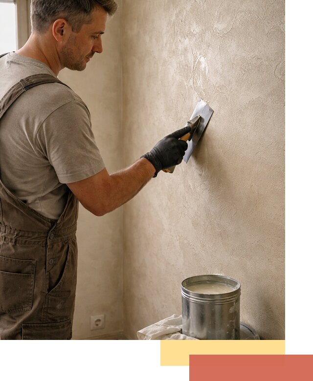 Нанесение воска на штукатурку в Курске для защиты и блеска