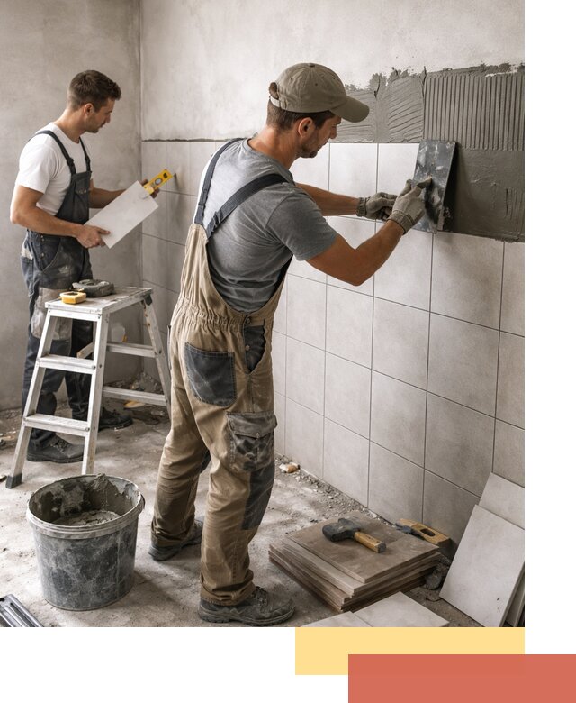 Укладка плитки на стены в Курске профессионально и надежно