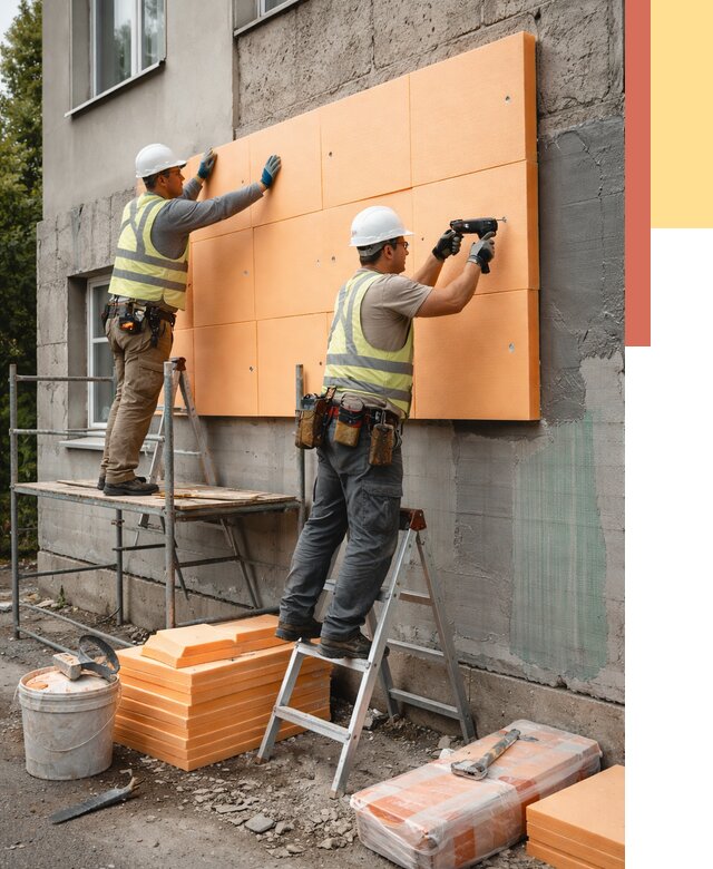 Утепление стен пеноплексом в Курске от 1928 руб./м2 — быстро и недорого | ОТДЕЛОЧНИК-Кус