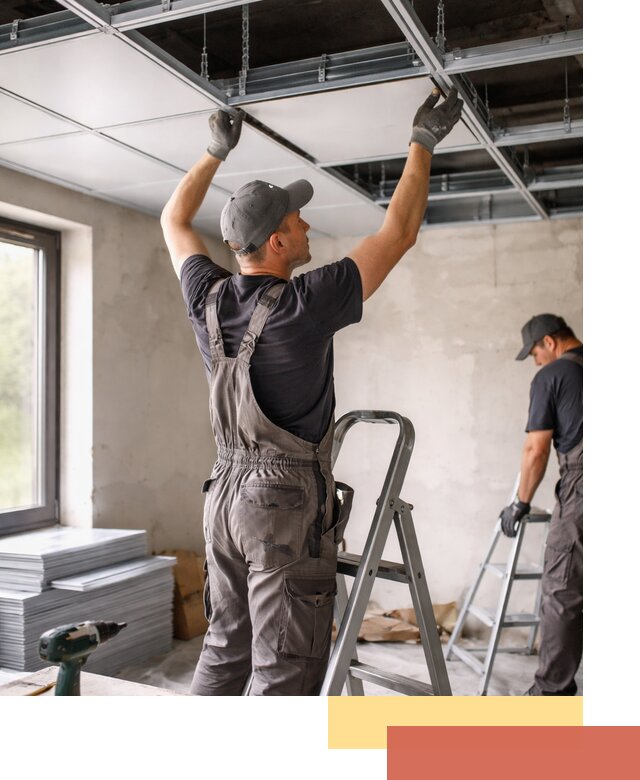 Монтаж кассетного потолка в Курске качественно и быстро