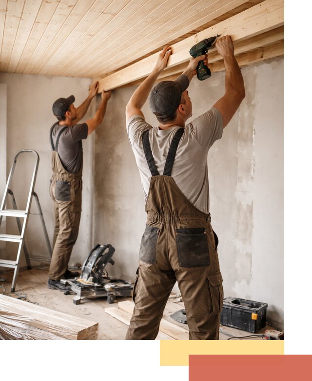 Монтаж потолка из вагонки в Курске профессионально и аккуратно