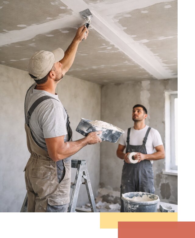 Обработка швов потолка ГКЛ в Курске: качественная заделка и шпатлевка