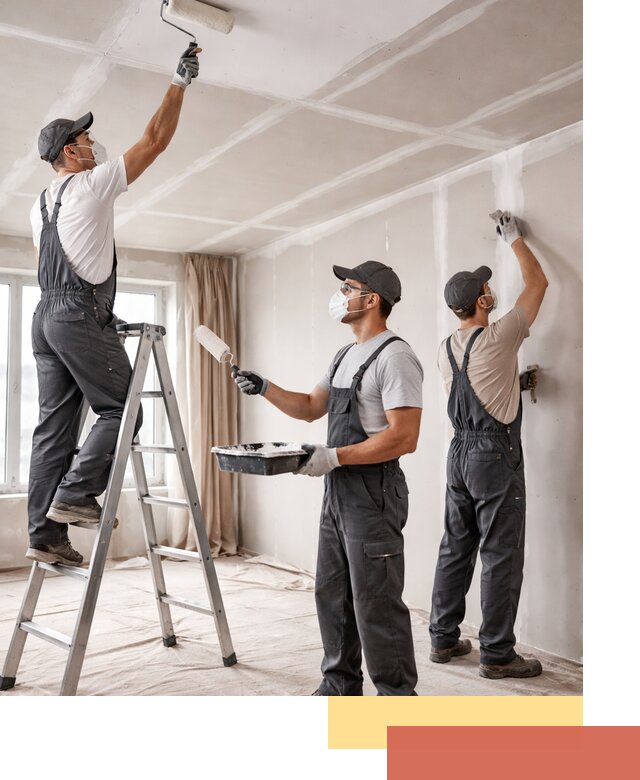 Покраска потолка из гипсокартона в Курске качественно и недорого