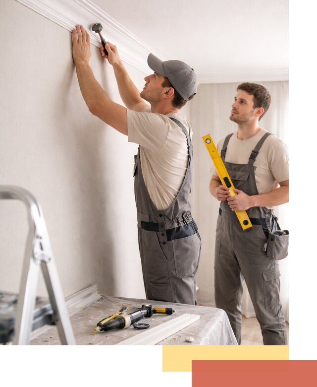 Монтаж потолочного плинтуса в Курске качественно и быстро